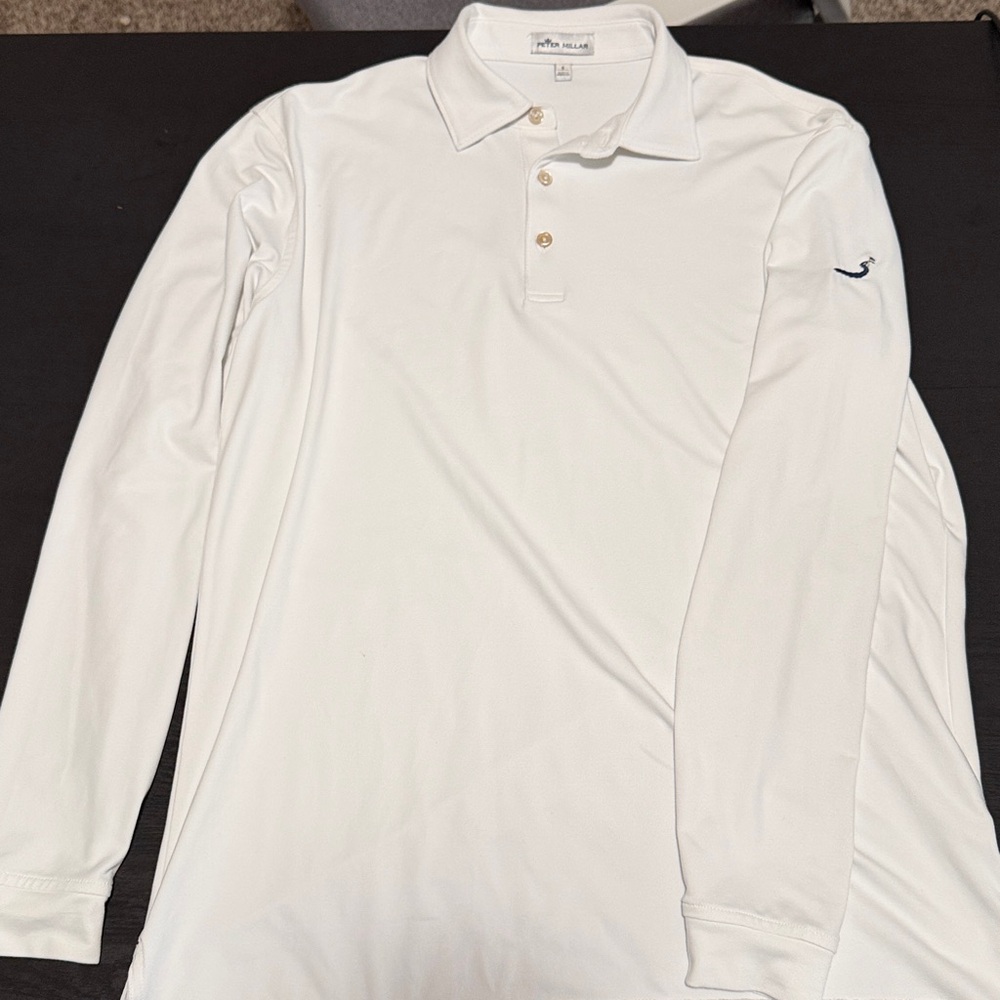 Long sleeve Polo by Peter Millar